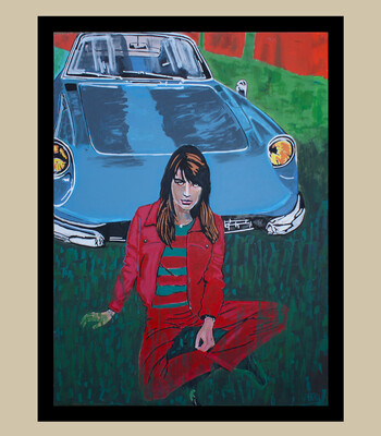 peinture acrylique .